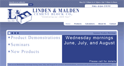Desktop Screenshot of lindenmalden.com